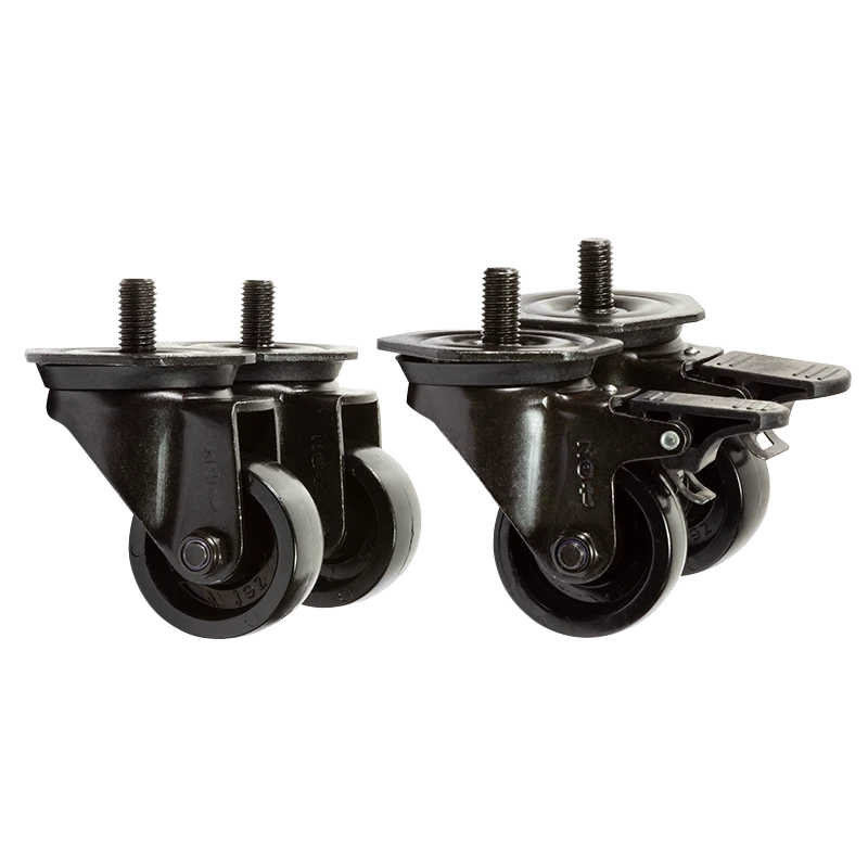 Image of LogiLink 19" Castor Set for Network Rack. 4pcs.. max. 600 kg
