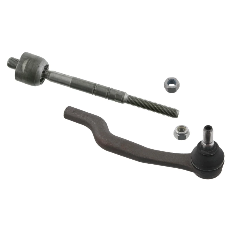 Image of FEBI BILSTEIN 33110 Tie Rod OE Turbo NEW, Front Axle Right, with lock nut Rod Assembly (284)