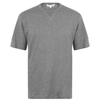 Image of Calvin Klein Jeans Badge Tee - Mid Grey