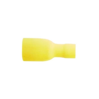 Image of Wiring Connectors - Yellow - Female Slide-On 375 - Pack of 2 - PWN610 - Wot-nots
