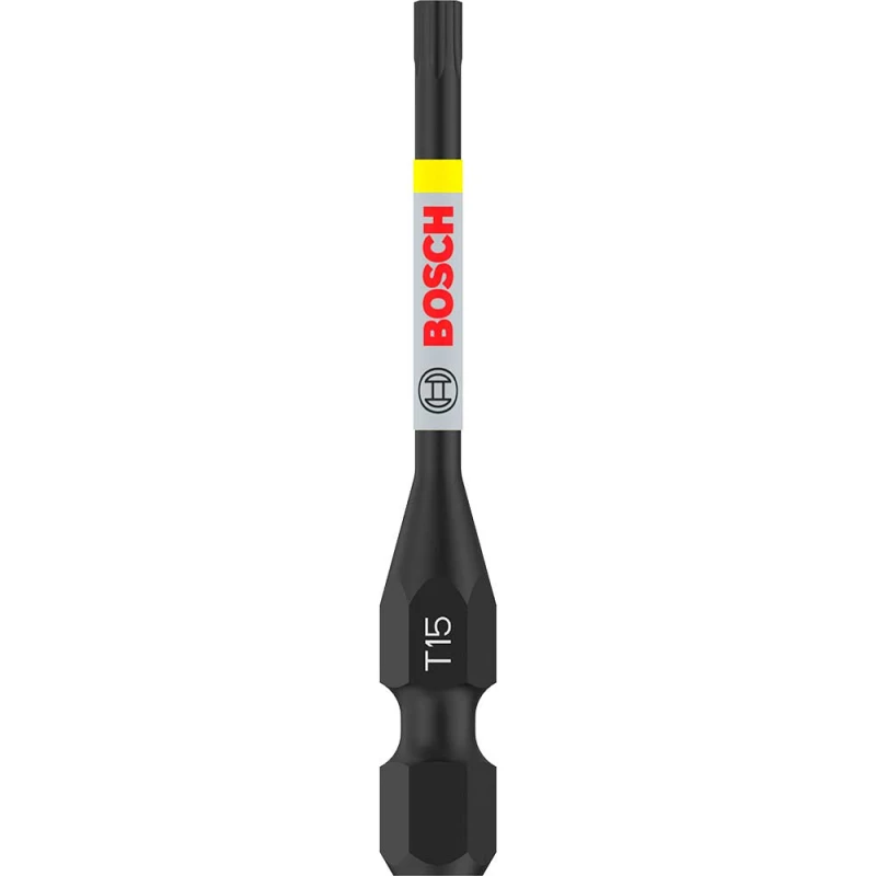 Image of Bosch PRO Torx Impact Screwdriver Bit 2608522529 Type: T15