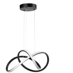 Image of Onli Dafne Swirl Integrated LED Pendant Ceiling Light, 4000K