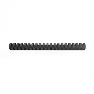 Image of Original Acco GBC Binding Comb 25mm A4 21 Ring Black Pack of 50
