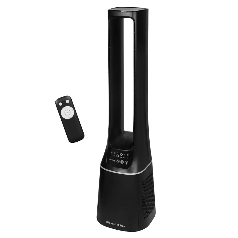Image of Russell Hobbs RHBLDL12B 10 Speed Bladeless Fan in Black unisex One Size