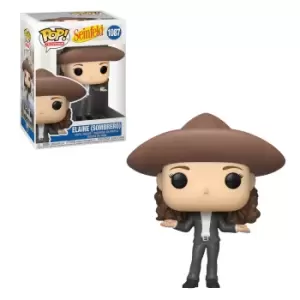 image of Seinfeld Elaine in Sombrero Funko Pop! Vinyl