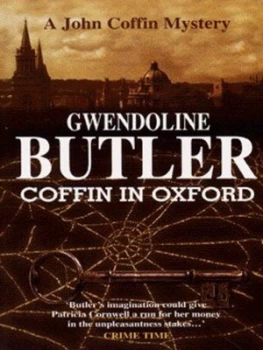 Image of Coffin in Oxford by Gwen Butler Paperback