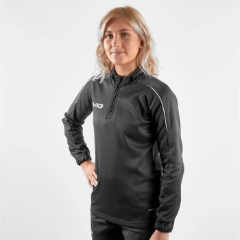 Image of VX-3 Zip-Up Sweatshirt Womens - Black