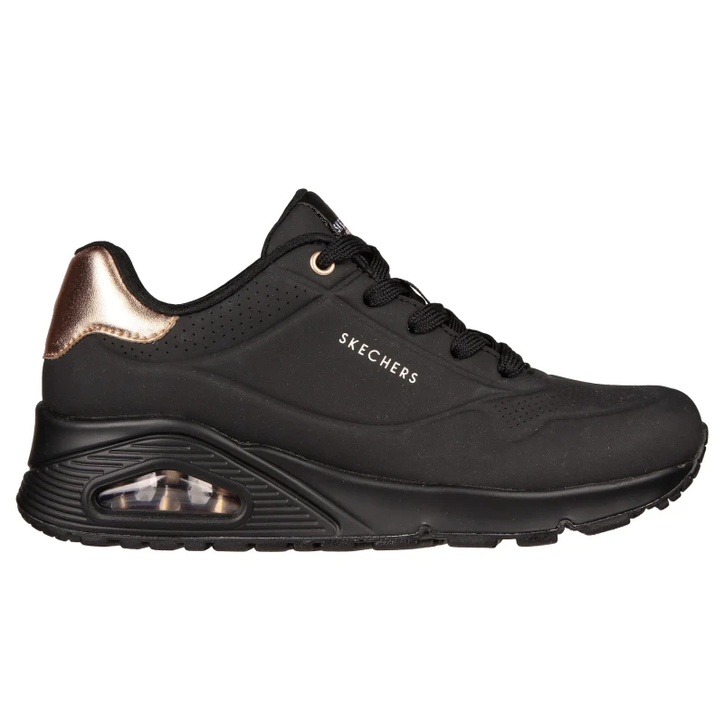Image of Womens Trainers Skechers Uno Golden Air Noir Female 36