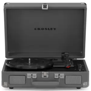 Image of Cruiser Plus Deluxe Portable Turntable - With Bluetooth Output - Slate