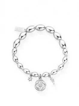 Image of Chlobo Sterling Silver 'The Freedom' Charm Bracelet