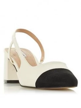 image of Dune London Crofts Heeled Shoe - Ivory