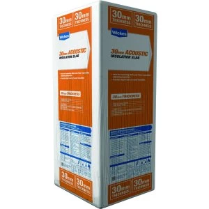 Image of Wickes 30mm Acoustic Insulation Slab 3.6m2 Pack 5