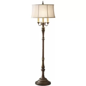 Image of Gibson floor lamp, with lampshade