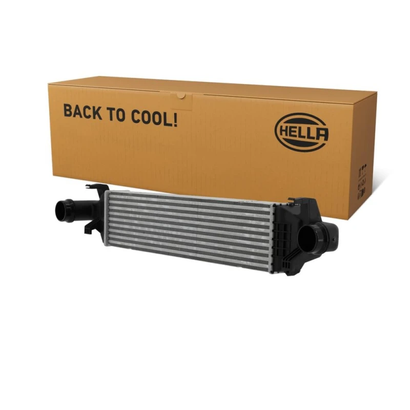 Image of HELLA Intercooler HELLA 8ml 366 471-021