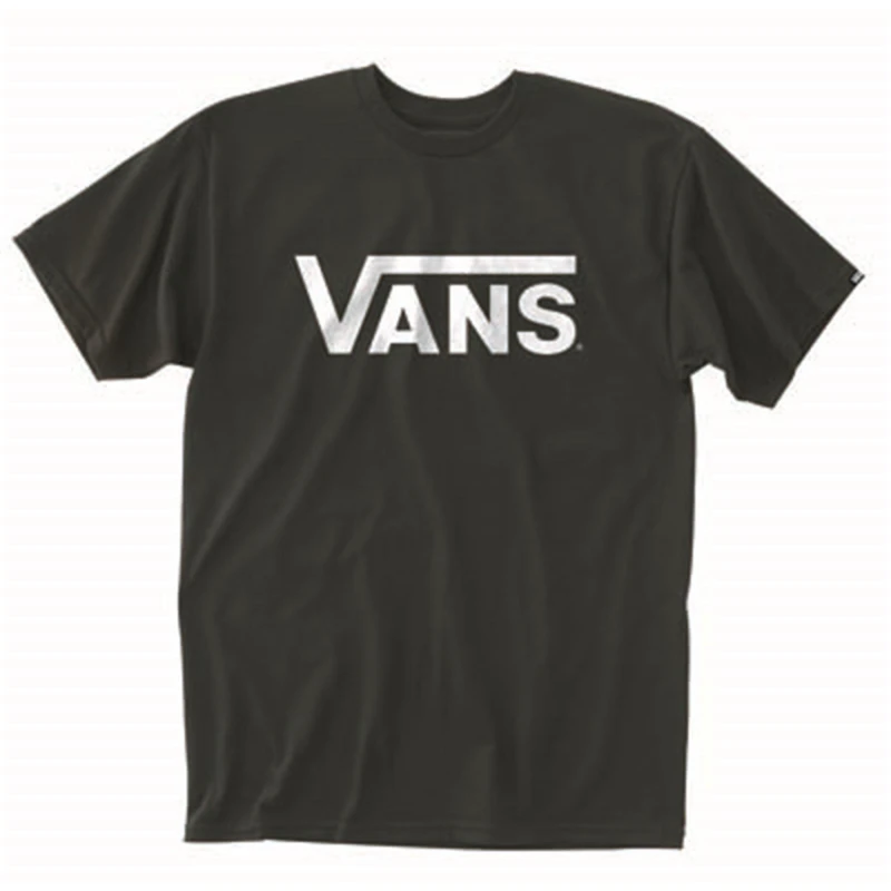 Image of Vans Classic T-Shirt Black white L Men