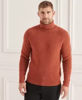 image of Superdry Studios Chunky Roll Neck Jumper