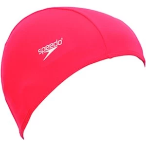 image of Speedo Polyester Caps Red Junior