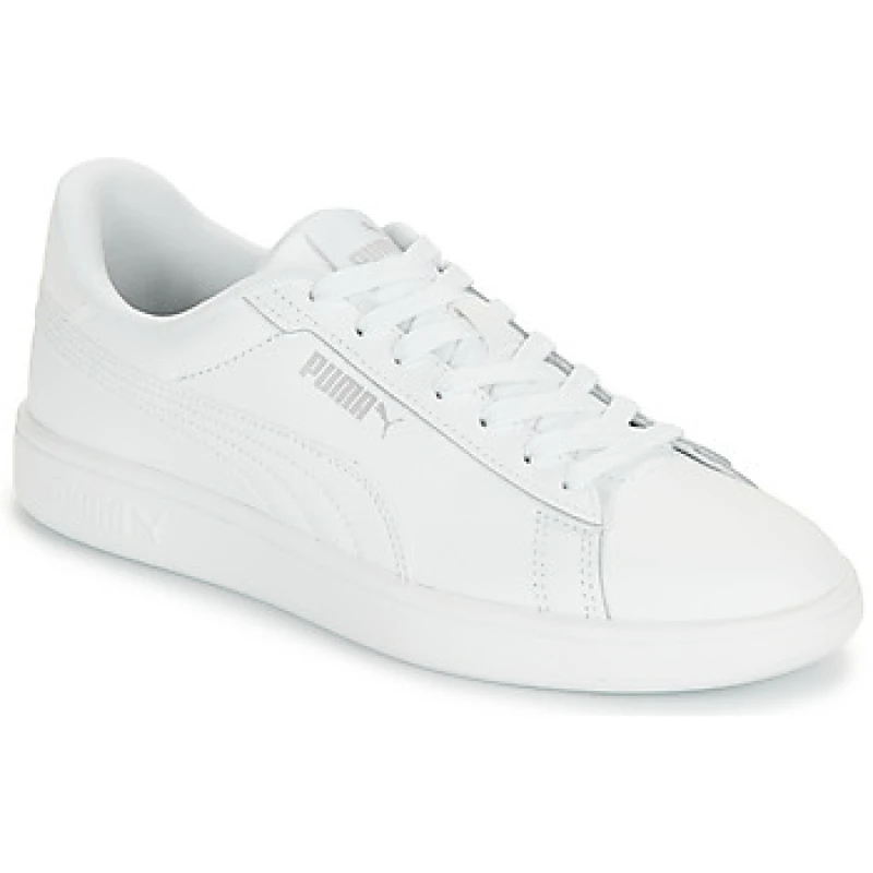 Image of Kids Smash 3.0 Trainers in Leather