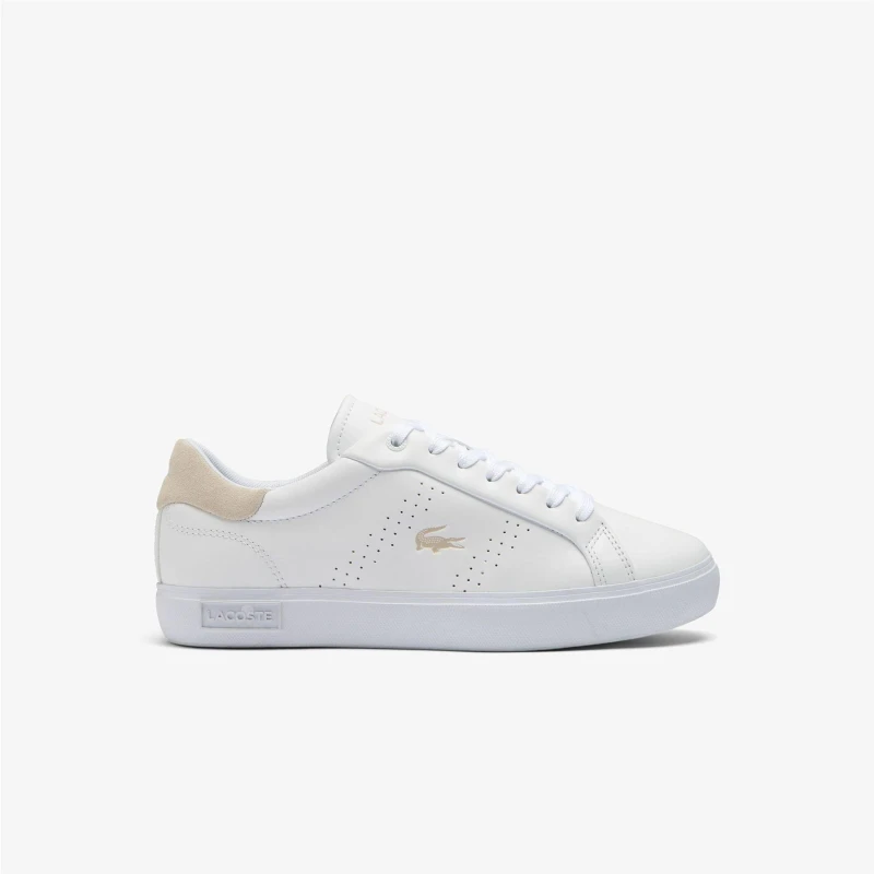 Image of Lacoste Powercourt 2.0 Trainers White female UK 4