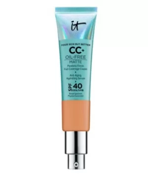 image of IT Cosmetics Your Skin But Better CC+ Oil-Free Matte with SPF 40 Tan