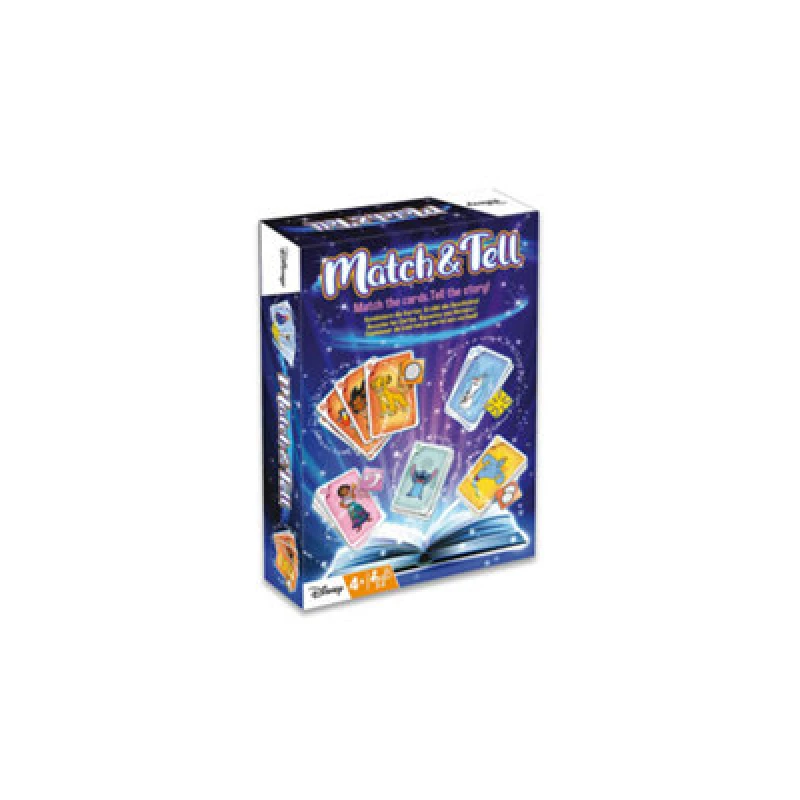Image of Disney Match & Tell Card Game