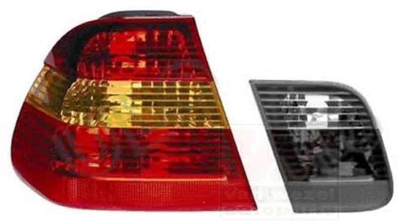 Image of VAN WEZEL Rear light VAN WEZEL 0649931