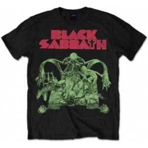 Image of Black Sabbath Bloody Sabbath Cutout Blk TS: Large