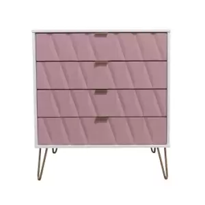 image of Ice 4 Drawer Chest - Pink