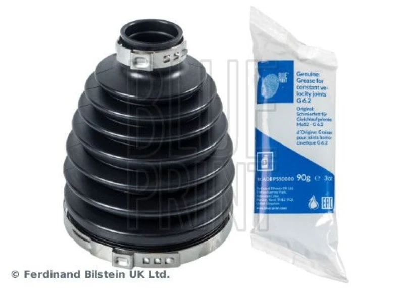 Image of Blue PRINT CV boot kit, drive shaft Blue PRINT ADBP810012