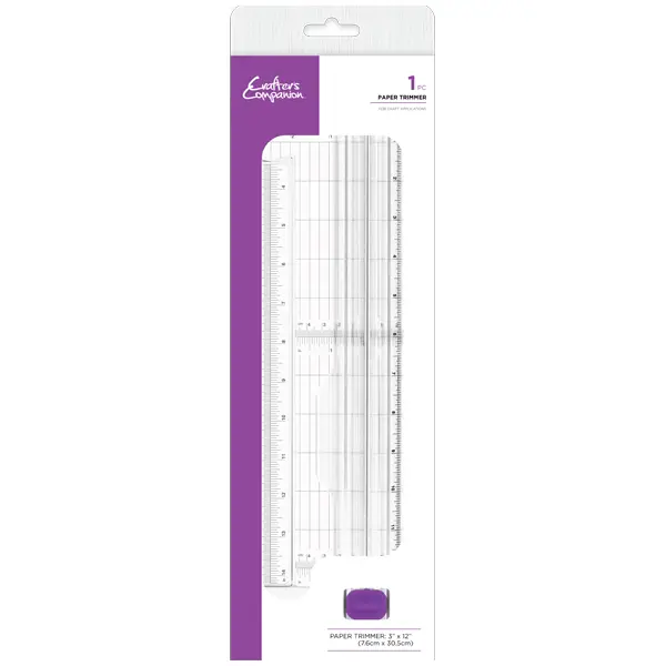 Image of Crafter's Companion Essential Tools Paper Trimmer 3" x 12in