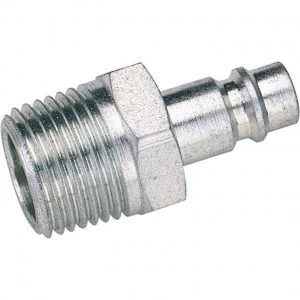 Image of Draper Male Nut Pcl Euro Air Line Coupling Adaptor 1/2 Bsp