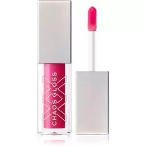 image of XX by Revolution CHAOS GLOSS Shimmering Lip Gloss with Nourishing and Moisturizing Effect Shade Scandal 4 ml