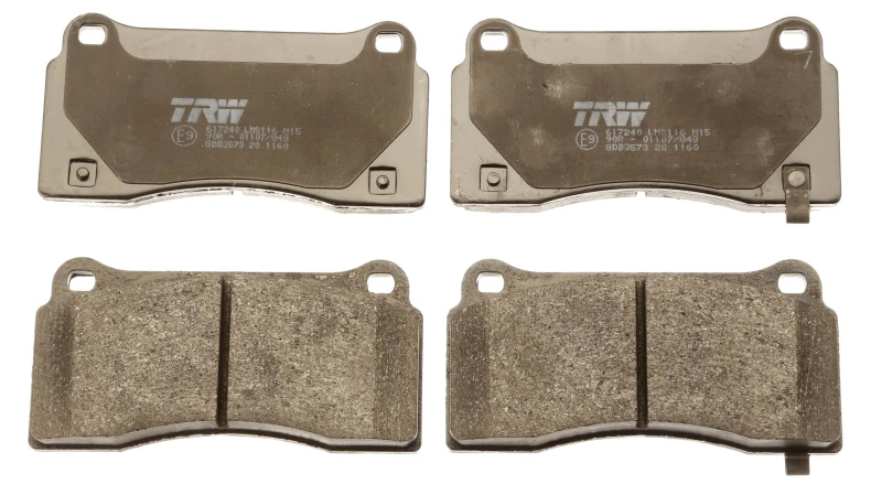 Image of TRW GDB3573 Brake pad set with acoustic wear warning Brake Pad Set,disc brake (402)