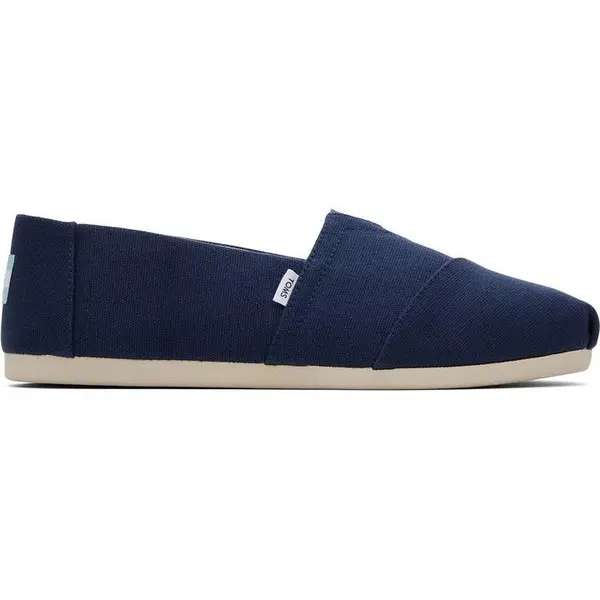 image of Toms Alpargata Canvas Shoes - Blue 6