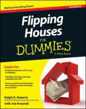 Image of Flipping Houses for Dummies by Ralph R. Roberts Paperback