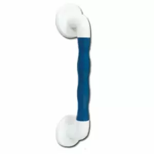Image of 1600 Series Natural Grip 32mm Diameter Straight Grab Rail 600mm Length - Blue - AKW