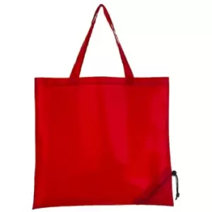 Image of United Bag Store Packaway Tote Bag (One Size) (Red) - Red