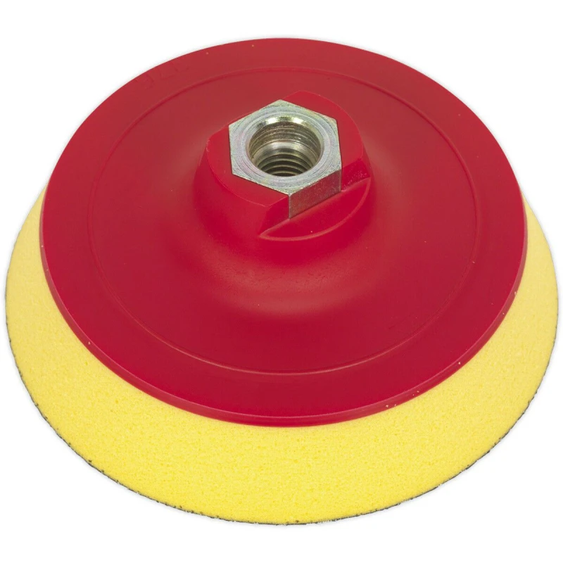 Image of Loops 120mm Ultra-Soft Hook and Loop Backing Pad - M14 x 2mm - Buffing & Polishing Multi