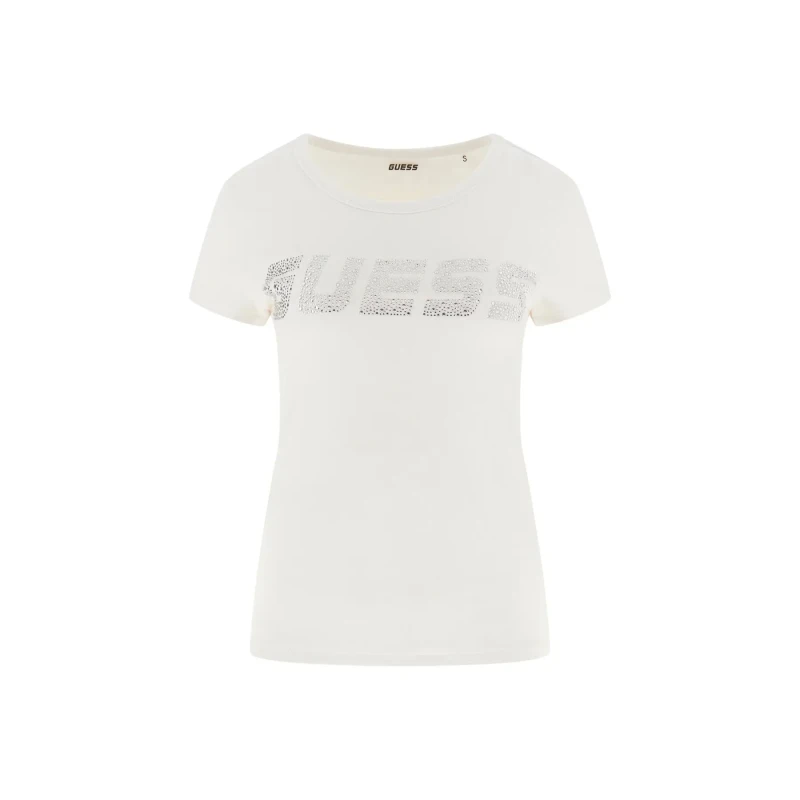 Image of Guess Womens T-Shirt Guess Kiara Blanc Female S