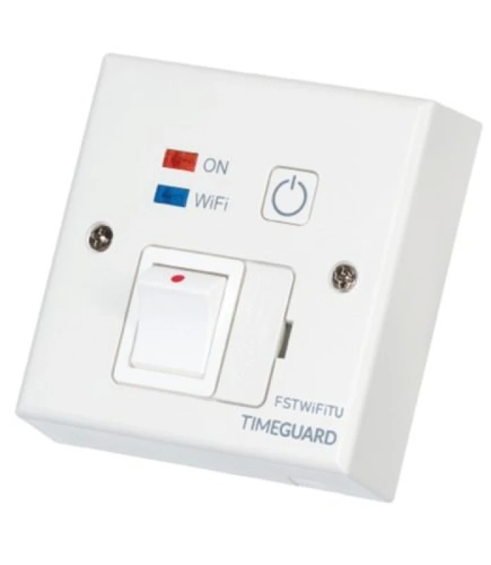 Image of Timeguard WiFi Contolled Fused Spur Timeswitch - TUYA 15079AWUK
