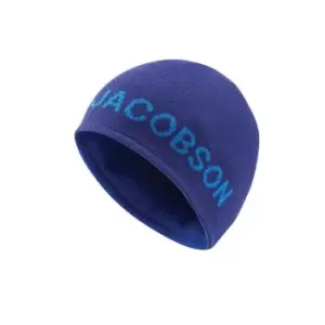 image of Oscar Jacobson Reversible Beanie - Blue