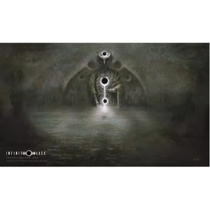 Image of White Night, Black Stars, Dim Carcosa Playmat