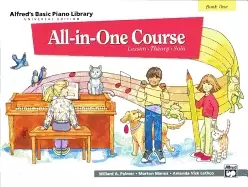 Image of alfreds basic piano library all in one course book 1