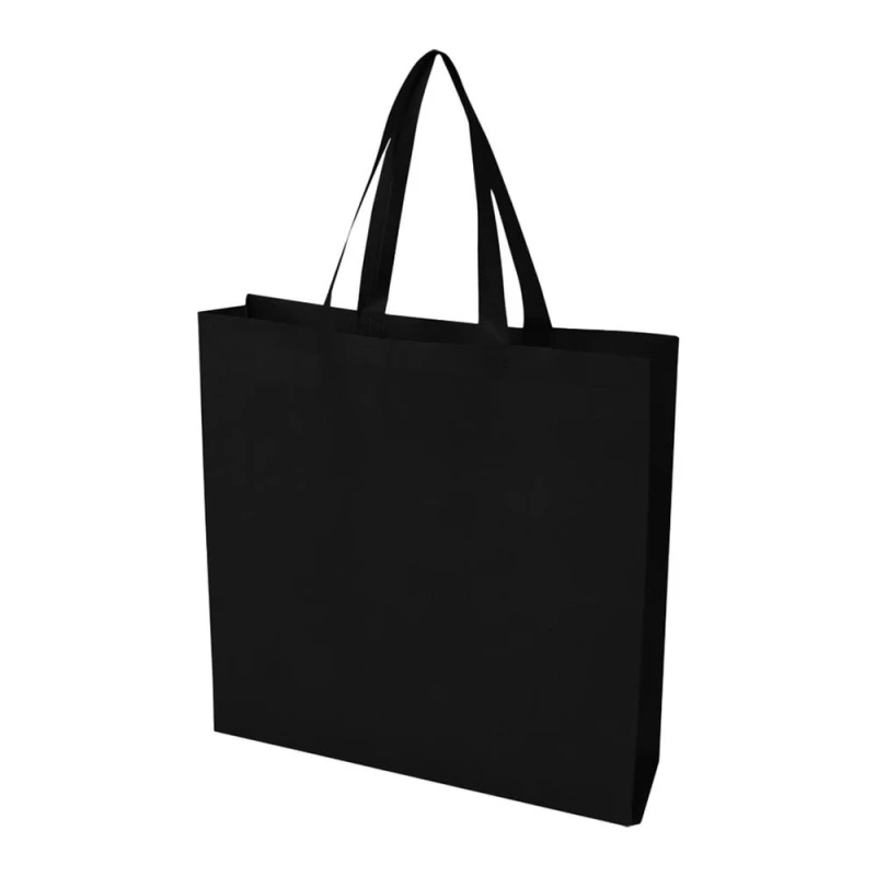Image of Floso Womens Seal Non-Woven Gusseted 12L Tote Bag in Black Female One Size