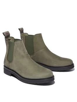 Image of Timberland Hannover Hill Chelsea Ankle Boot - Green , Green, Size 6, Women