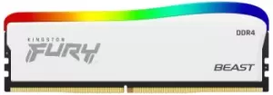 Image of Kingston Fury Beast RGB Se 16GB (1x16GB) 3600MHz DDR4 RAM - White
