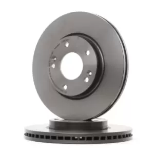 Image of BREMBO Brake disc HYUNDAI,KIA 09.9574.11 517122C000,517122E300,517123K050 Brake rotor,Brake discs,Brake rotors 517121F000,517121F300,517122C000