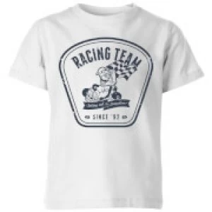 Image of Nintendo Mario Kart Racing Team Kid's T-Shirt - White - 11-12 Years
