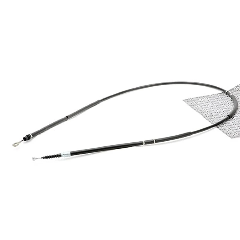 Image of RIDEX 124C0207 Brake Cable Right Rear, 1843mm Cable,parking brake (124)