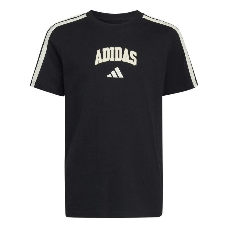 Image of Adidas Children's T-Shirt adidas Collegiate Graphic Noir Unisex 11/12 ans